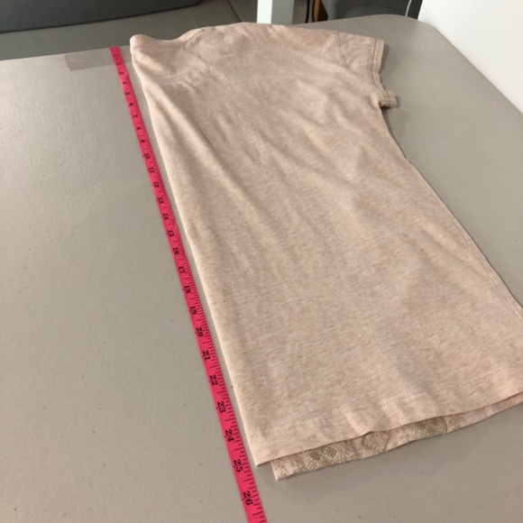 J Jill Pure Jill Womens Embroidered Scoop Neck Tee Size Medium Cream Cotton Boho - Picture 8 of 10